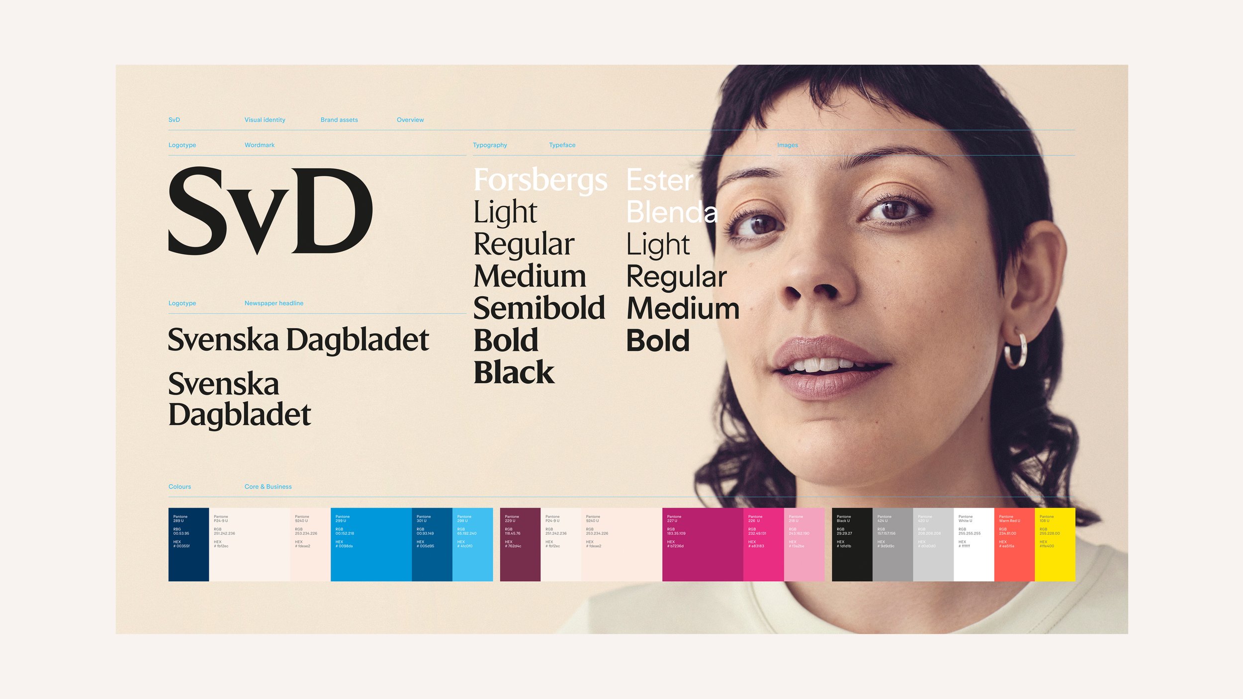Svenska Dagbladet brand assets